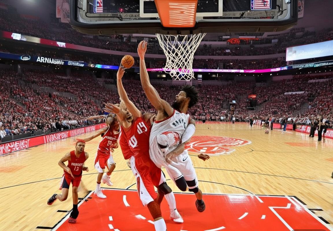 2019NBA火箭对猛龙巅峰对决：哈登保罗对伦纳德精彩对决回顾(图3)